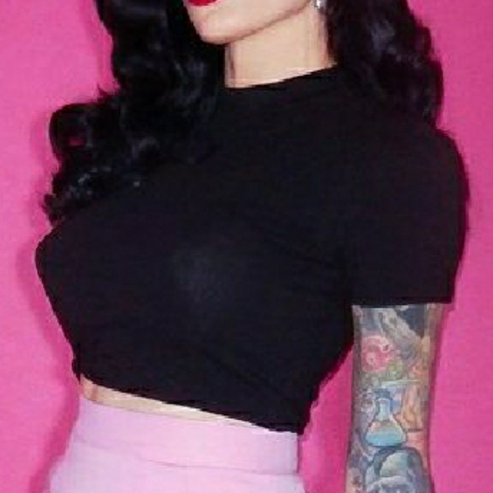 Bad girl crop top